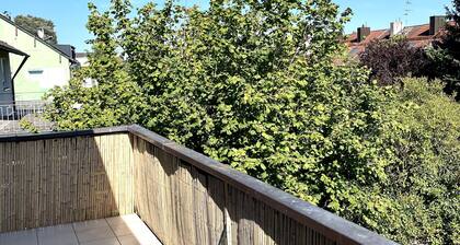 Apartment with balcony, Stein near Nuremberg