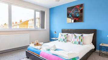 Casa | 4 quartos, ferros/tábuas de passar roupa, Wi-Fi de cortesia