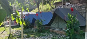 Tent, Mountain View | Bed sheets - Kinara Camping & Adventure (Chakrata)