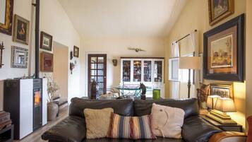 TV connectée, cheminée, jeux vidéo