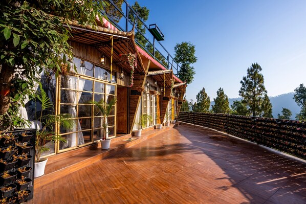 Pemandangan dari properti