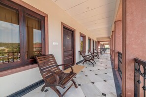 Vue depuis le balcon