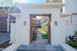 Façade de l’hébergement