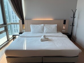 1 bedroom, desk, laptop workspace, iron/ironing board - Swiss Garden Residences by Roomy (Kuala Lumpur)
