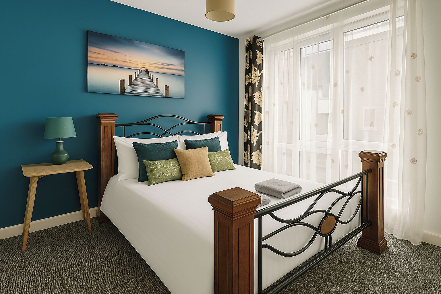 獨棟房屋 | 4 間臥室、免費無線上網、床單