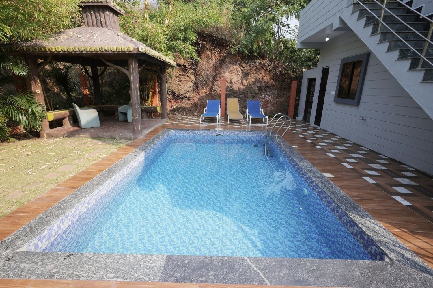 Vila superluxo, vista para a piscina | Piscina particular