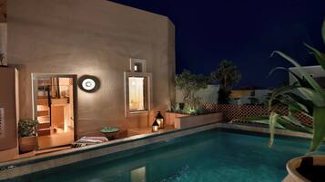 Suite, balkon | Terras