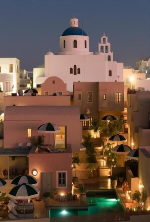 Aerial view - Terra Verde Oia by K&K (Santorini)