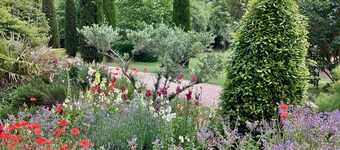 Charming French Stone LongĂšre in Secluded Park with private Saltwater Pool