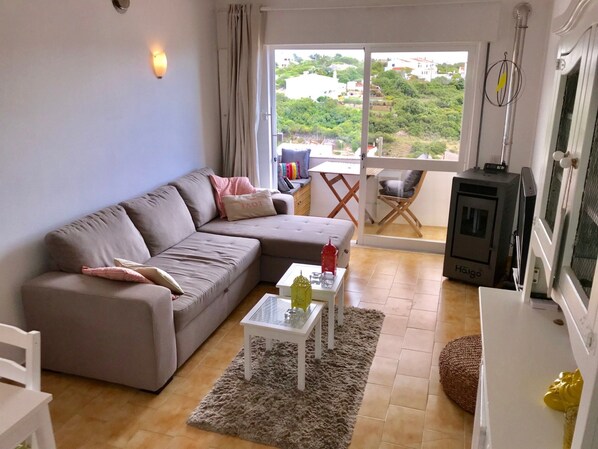 Apartment | Living room - Charming Benagil Coastal Retreat (Lagoa)