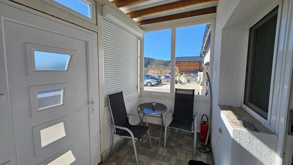 Outdoor dining - Apartment "Lucky Star" (Dürrwangen)