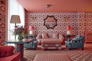 Sitteområde i lobbyen