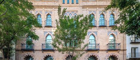 Voorkant van accommodatie