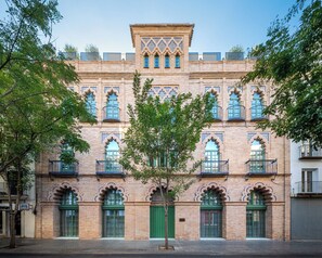 Voorkant van accommodatie