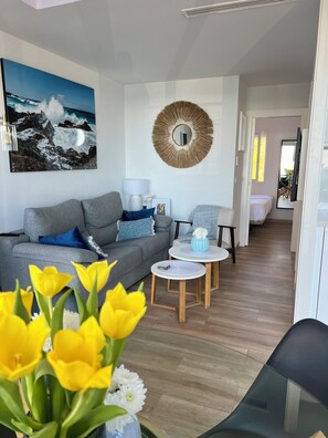 2 chambres, coffres-forts dans les chambres, fer et planche à repasser