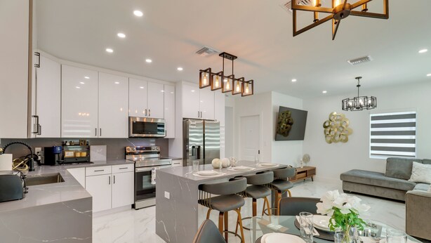 Private kitchen - 4 Mi to Coast: Modern Retreat in Vero Beach! (Vero Beach)