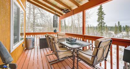 5 Mi to Kasilof River: Forest-view Retreat w/ Deck