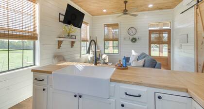 4-acre Plot: Farmhouse-chic Retreat in Forest!
