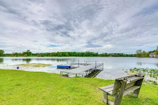 Lakefront Getaway W/ Fire Pit In Akron - Carr lake, Claypool