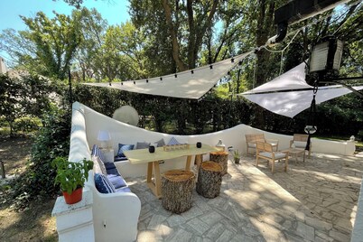 3-bedroom villa in wonderful Selva Piana-baia D'argento with AC, WiFi