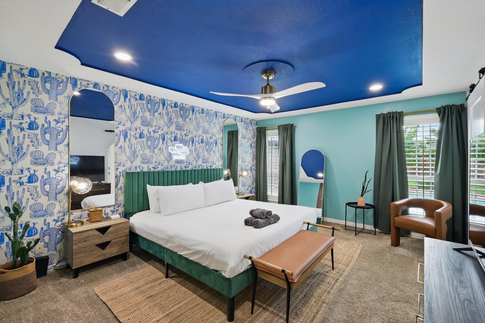 4 chambres, bureau, fer et planche à repasser, Wi-Fi