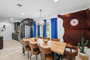 Dining - Country Living x Backyard Pool Oasis (4-BD/2-BA) (Keller)