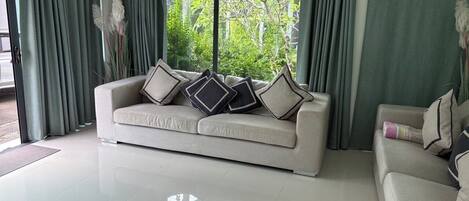 Casa de ciudad, 2 habitaciones, cocina | Área de sala de estar