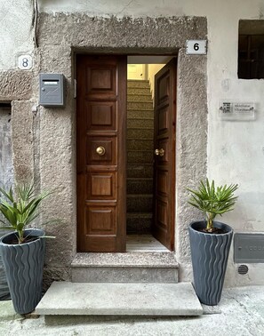 Detalhe da fachada