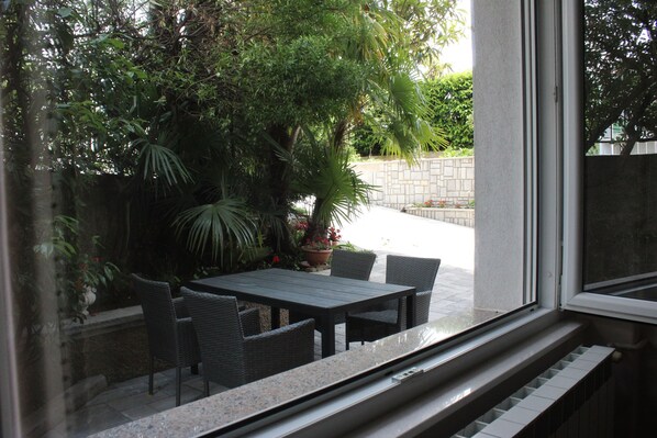 Appartement, 1 slaapkamer, toegankelijk voor mindervaliden, roken | Tuin