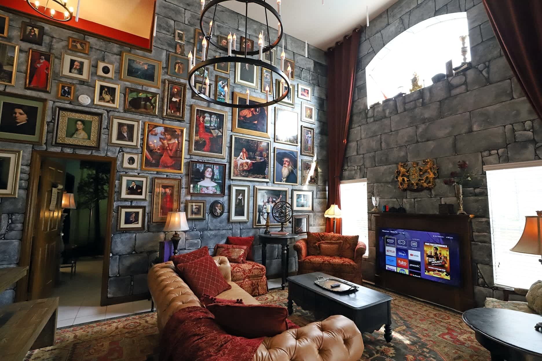 TV, video games, offices