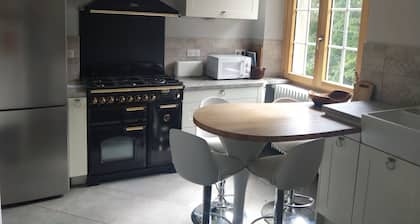 Large, characterful family chalet in the heart of nature.