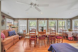 Dining - Lake Front Home on Grand Lake w/ Private Dock! (Grove)