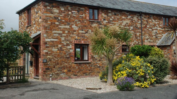 A stone building with a sign reading "Field View".