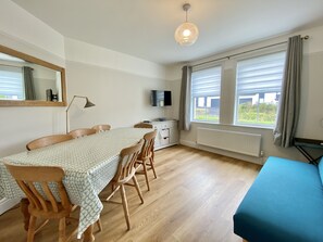 Interior - Four bedrooms with garden and driveway parking.  Pets welcome. (St Merryn)