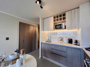 Apartment, Accessible | 1 bedroom - Studio Dubl Almeyda Laundry Office Pool Wifi (Santiago)