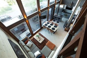 Smart TV, fireplace - Villa Halla 1&2 – Both sides, HimosYkkösen alue (Keski-Suomi)