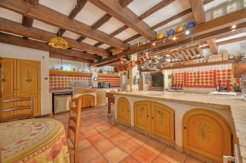 La Bastide des Princes - Piscine intérieure et extérieure