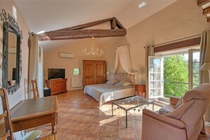 7 bedrooms, iron/ironing board, travel crib, free WiFi - La Bastide des Princes - Indoor and outdoor swimming pool (Caderousse)