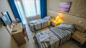 Basic Double or Twin Room, Balcony, Sea View