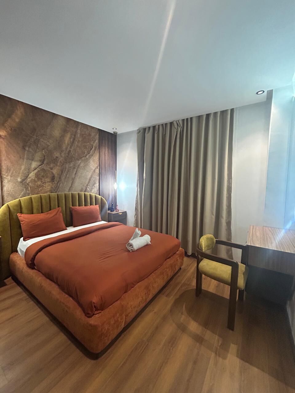 Deluxe Condo | 1 bedroom, premium bedding, pillow-top beds, iron/ironing board