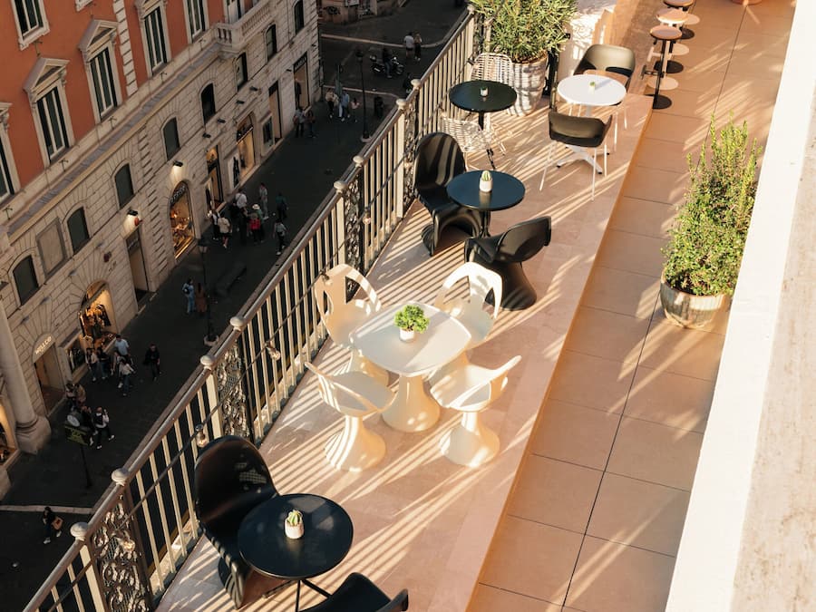 Rooftop terrace