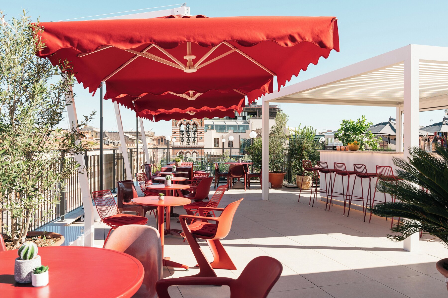 Rooftop terrace