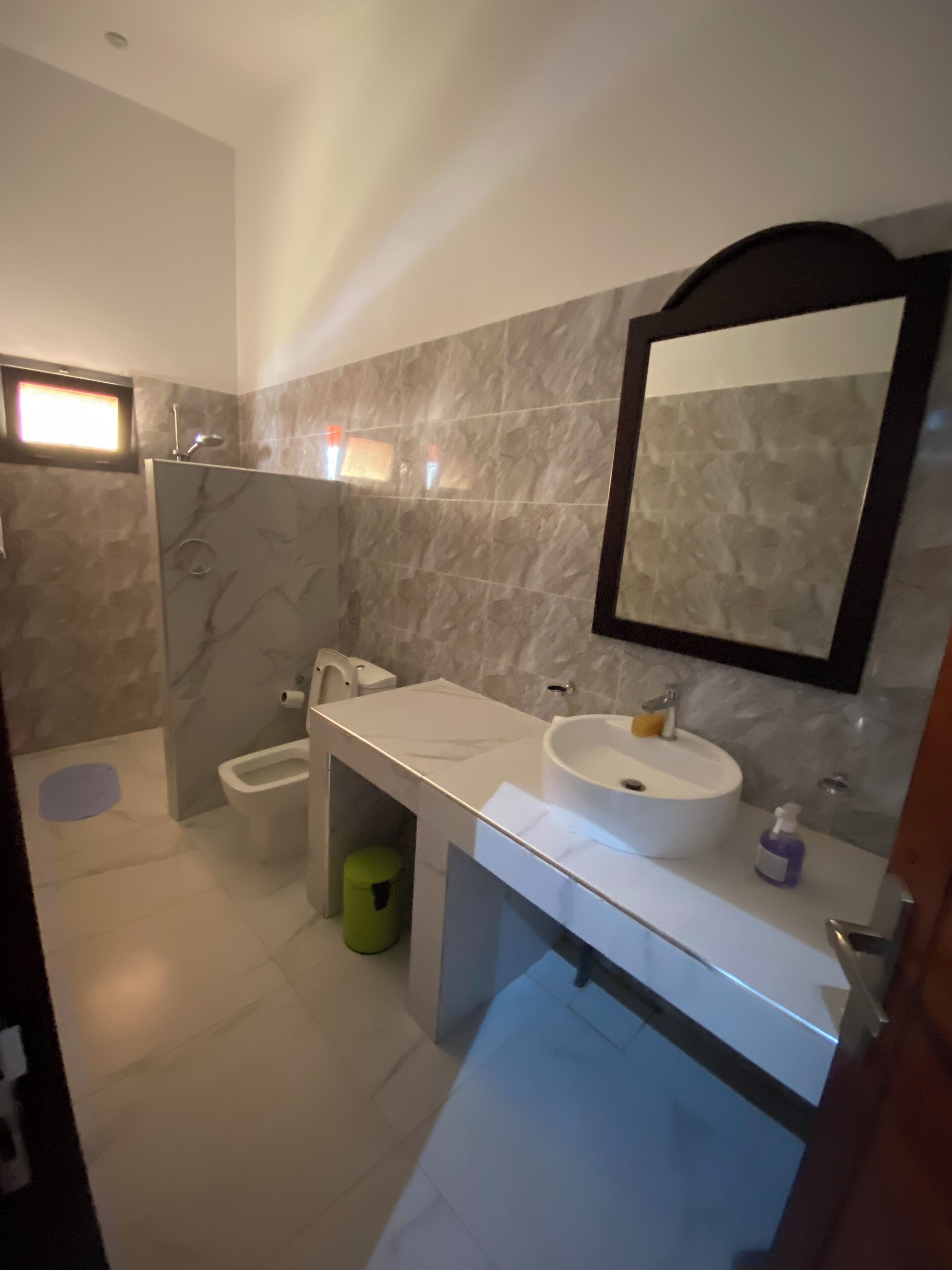 シャワー、ビデ、タオル、石鹸