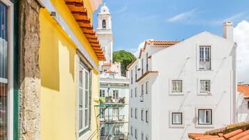 Stadsuitzicht vanuit accommodatie