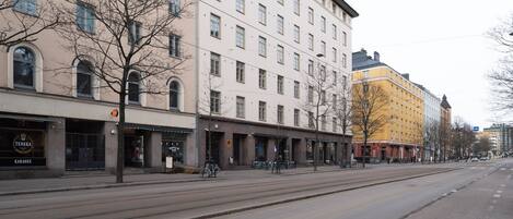 Fachada de la propiedad