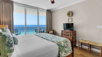 Condo, Multiple Beds, Balcony, Ocean View (Palazzo 806) | 2 bedrooms, individually decorated, individually furnished, desk