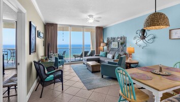 Condo, Multiple Beds, Balcony, Ocean View (Palazzo 806) | Living area | 42-inch flat-screen TV with digital channels