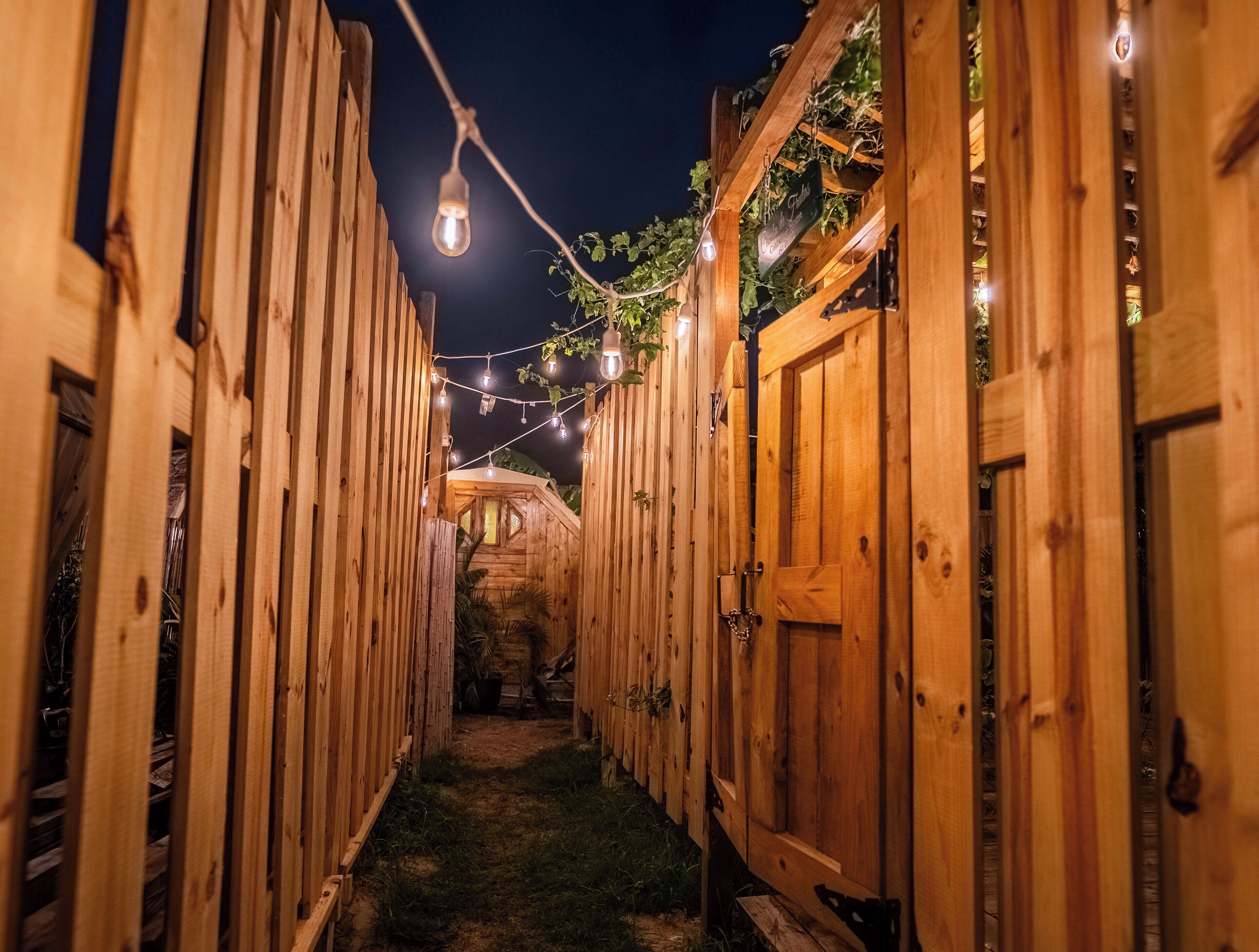 Overnattingsstedets uteområder