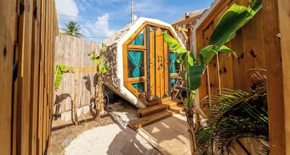 Octagon Cave Home by the Beach!