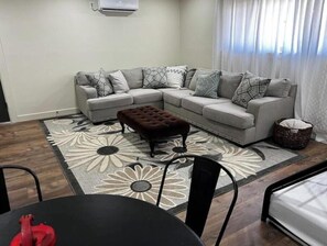 Smart TV, table football, ping pong